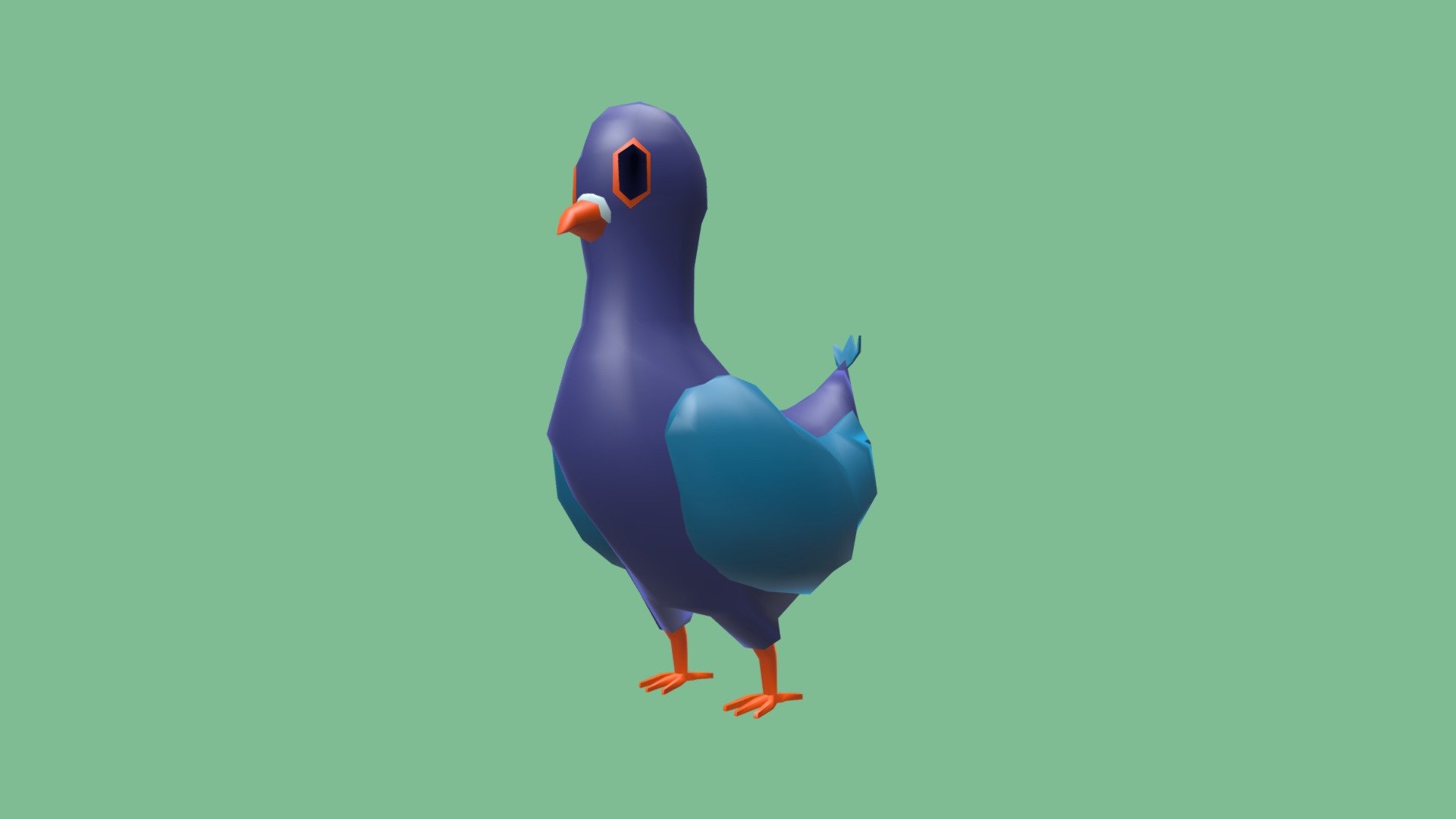 Pigeon — Sketchfab embed 3D viewer