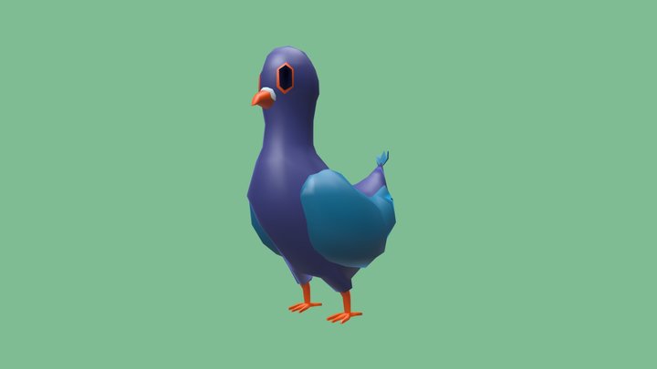 Pigeon 3D Model