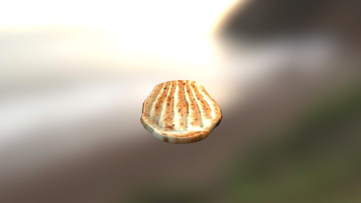 Afghani Bread 3D Model
