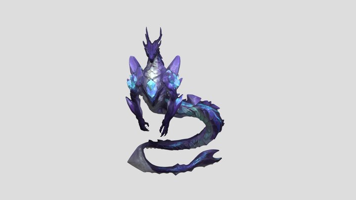 Mystic Crystal SerpentIne 3D Model