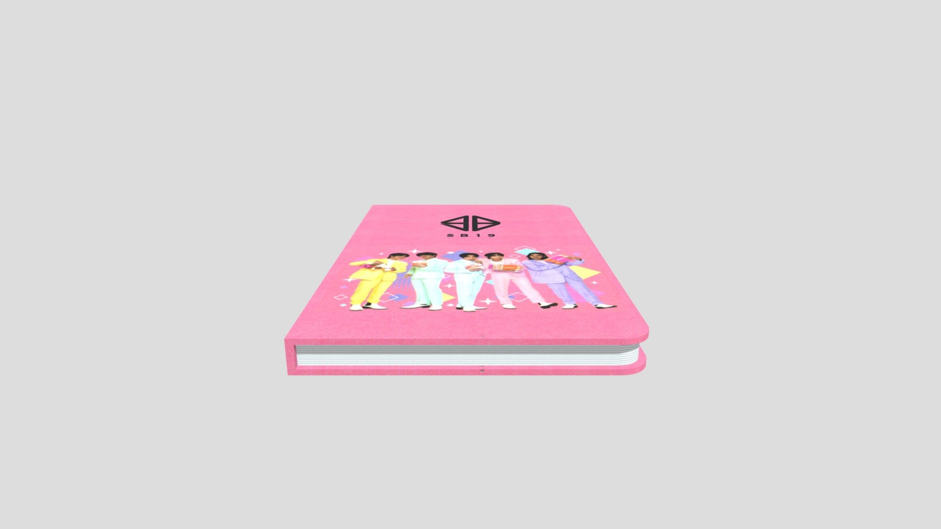pink notebook