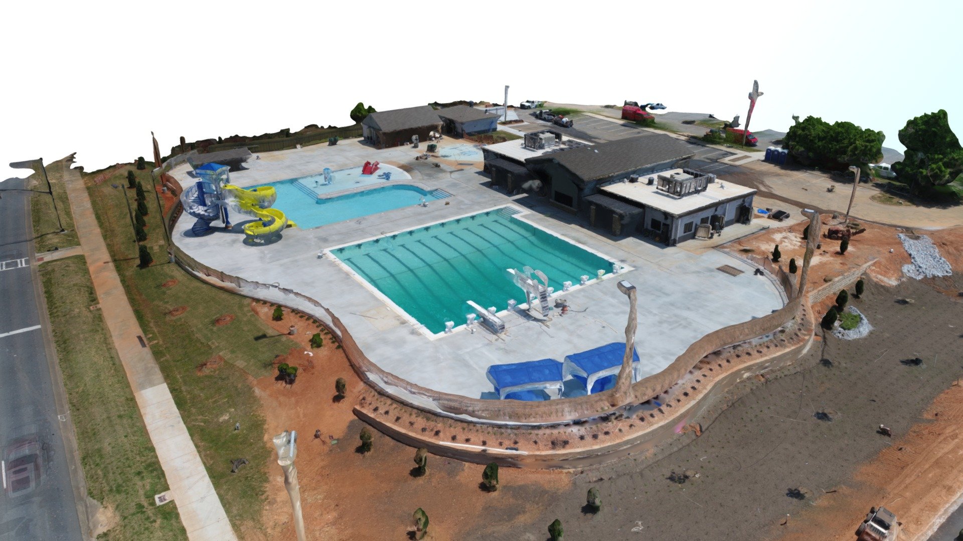 Wills Park Pool 051018 3D model by David White (civilogistix