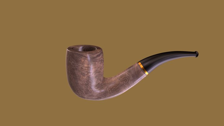 Tobacco pipe 3D Model