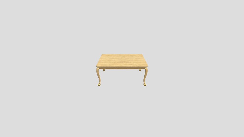 Chippendale Nautical Chart Table