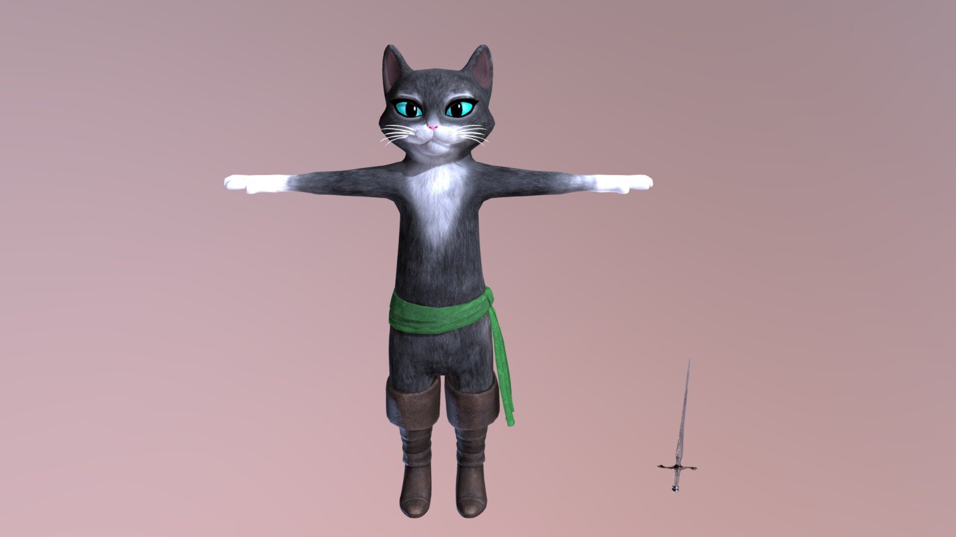 Kitty Softpaws - Download Free 3D model by Codeine (@codeinee) [0203130]