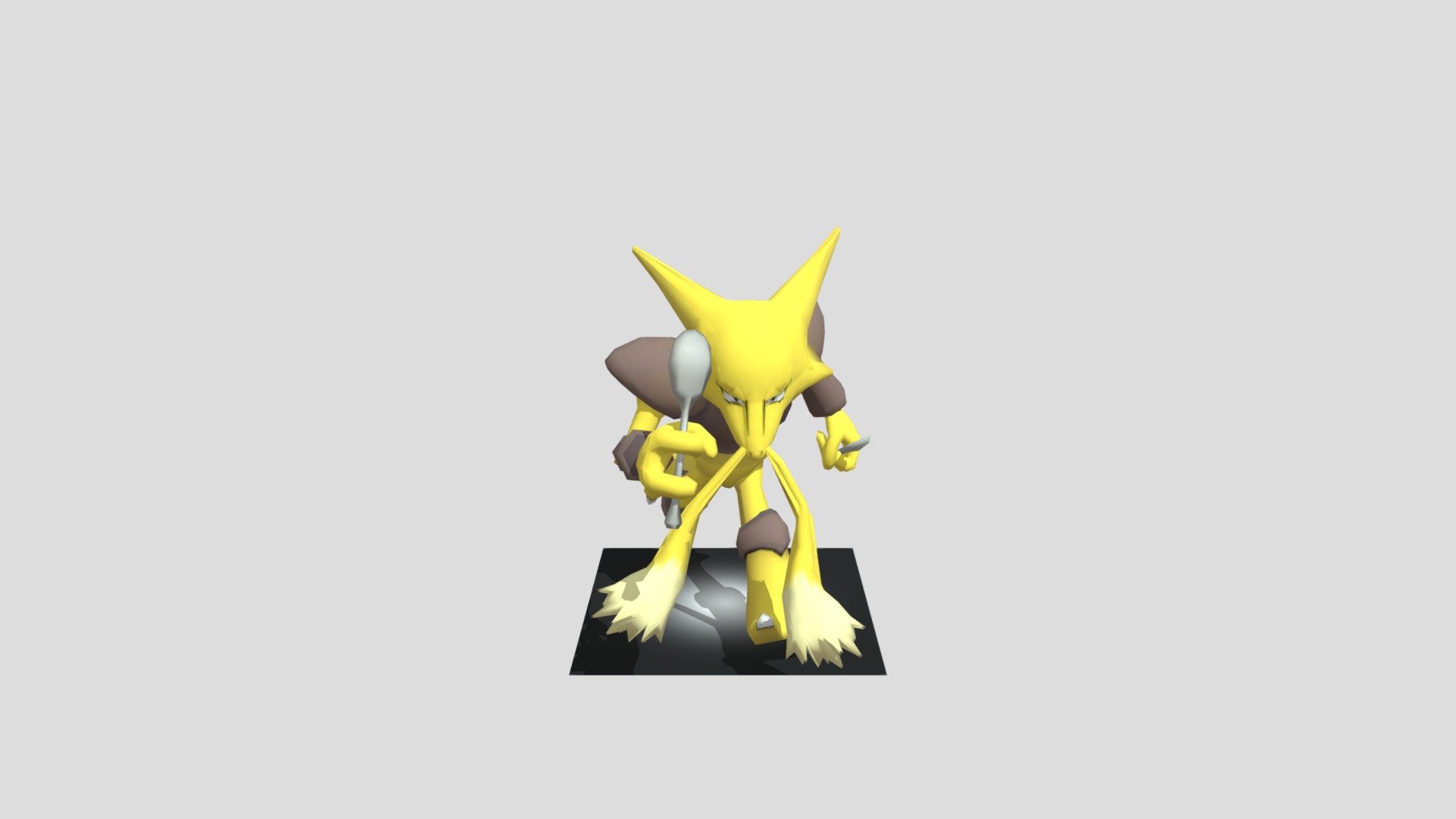 Alakazam Pokemon [Animated] - 3D model by prozip (@quachkimson2000 ...