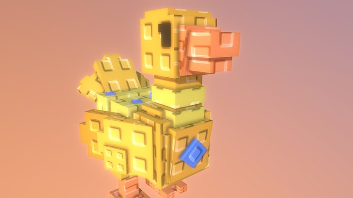 Golden Goose 3D Model