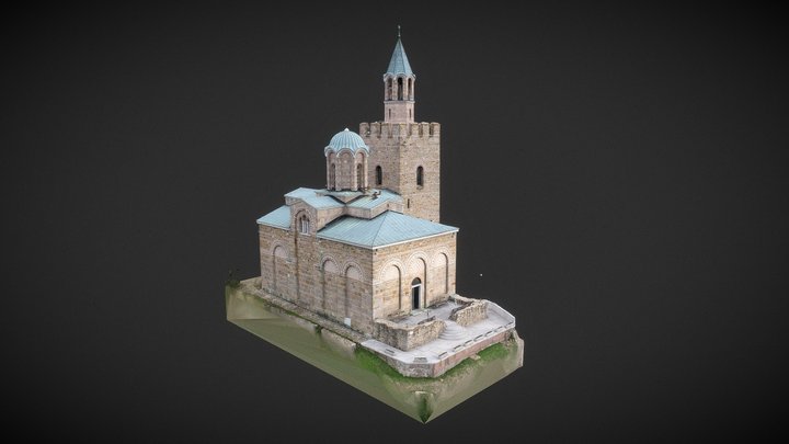 Ascension Cathedral (Veliko Tarnovo) 3D Model