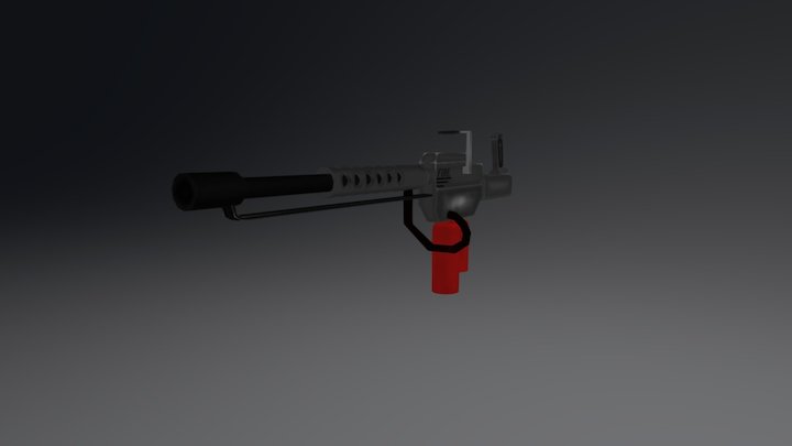 Flame-thrower 3D Model