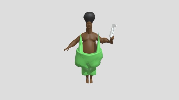 johnny spray 3D Model