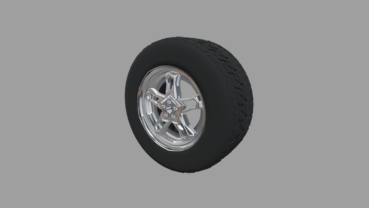 Tire Model 3D Model
