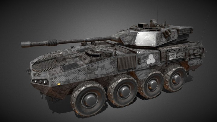 ARX POUNDER 3D Model