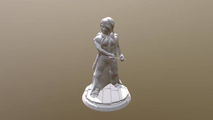 Kensai Pirate 3D Model