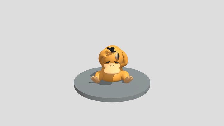 Sculptober - "Tension" 3D Model