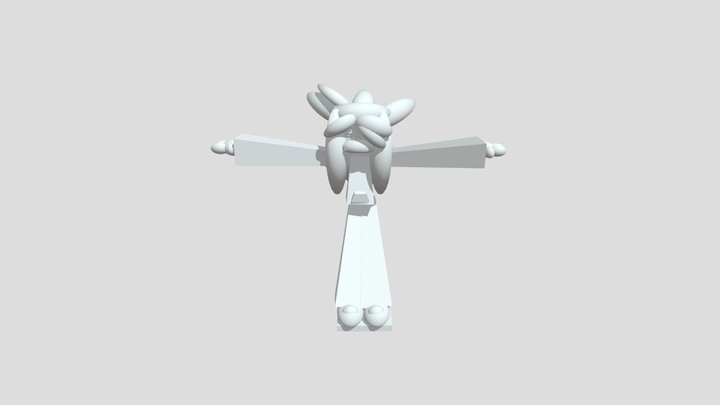 Ruxie "high poly" 3D Model