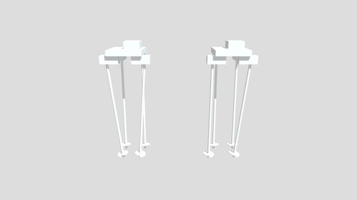 Q6015 3D Pile Layout Rev.01 3D Model