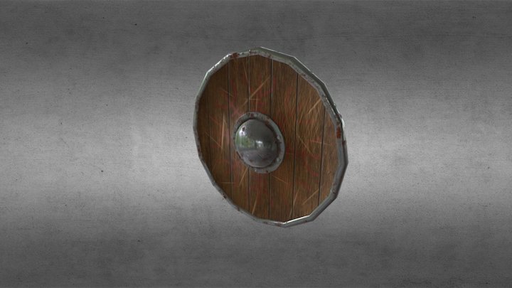 Viking shield 3D Model