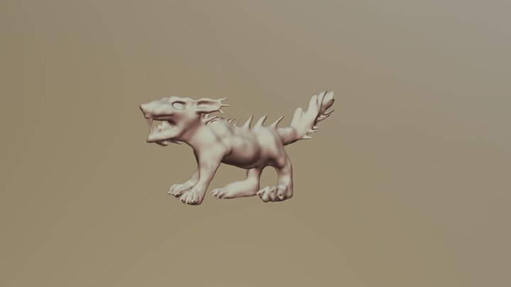 Wolf 3D Model