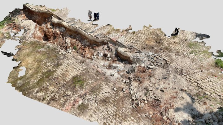 Fault Displacement at Islahiye, Türkiye 3D Model