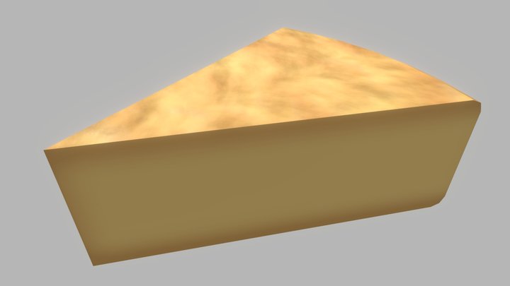 Cheese Wedge 3D Model