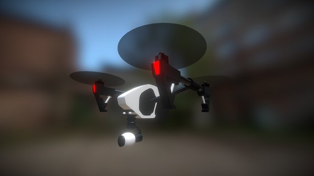 DJI - Inspire 1 3D Model