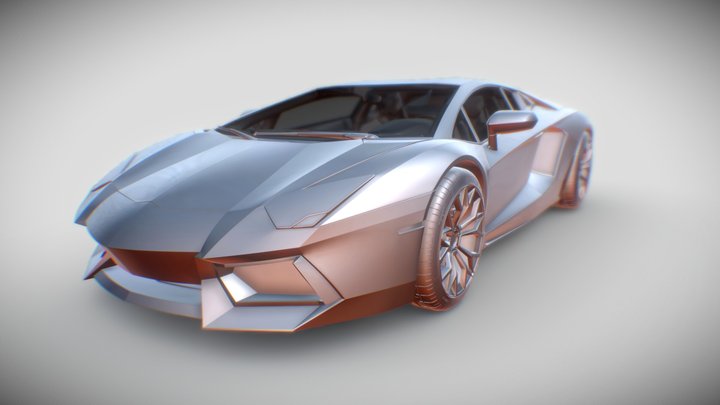 Lamborghini Aventador 3D Model