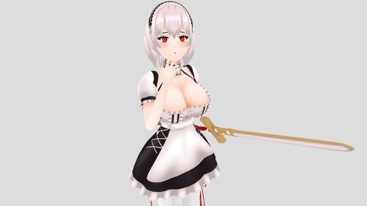 Azur Lane - Sirius 3D Model