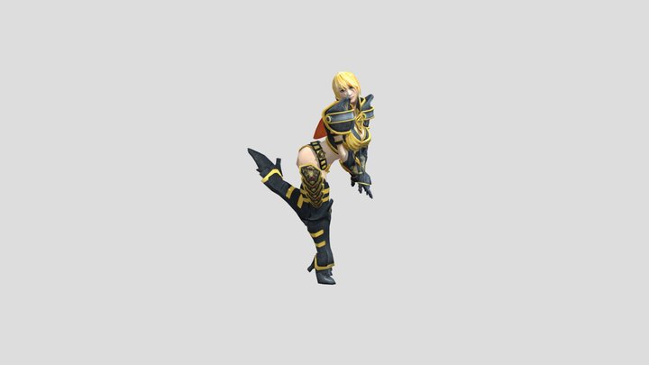 Female-Standing-Pose-3D-Modle 3D Model