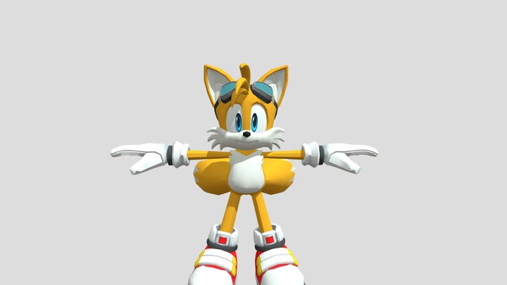 Classic Tails - Download Free 3D model by ivan.vladimirov08  (@ivan.vladimirov08) [a22e1d2]