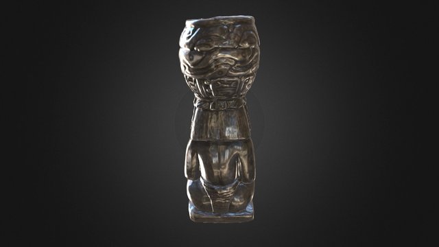 Aztec Sculpture 3D Model