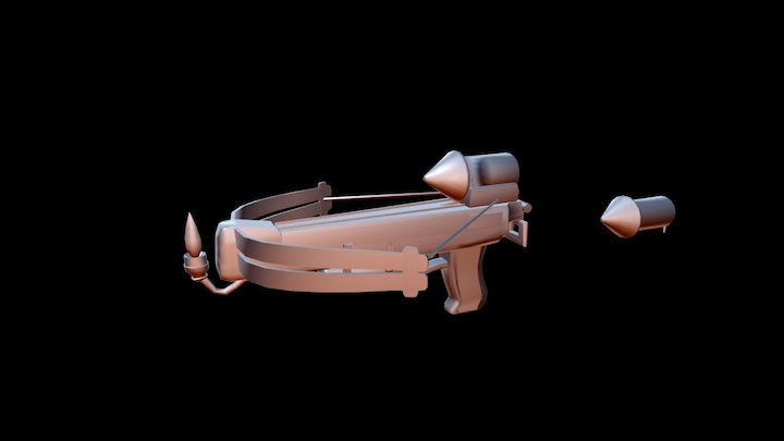 The Combustable Crosbow for strash 3D Model