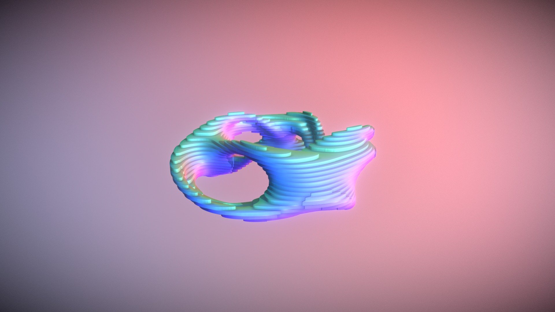 Julia Revolute Low poly in Height