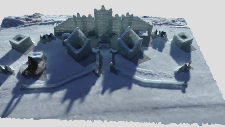 Detroit Lakes, MN  - Ice Sculpture 2020 3D Model