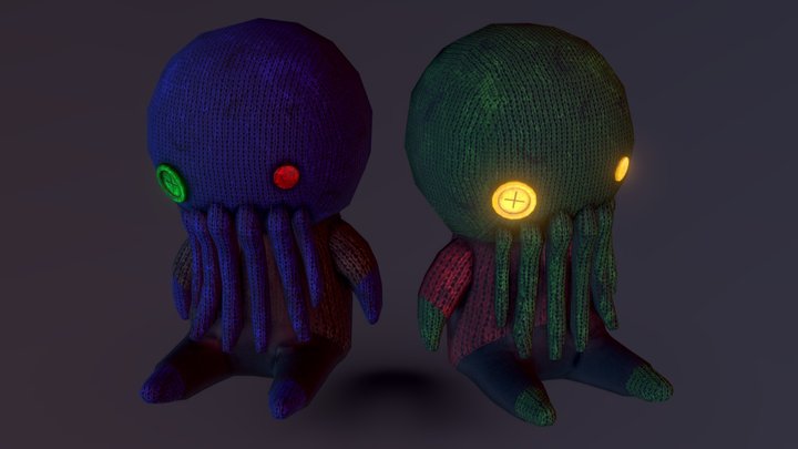 CuteThuhlu & 'Lovecraft's Presence' 3D Model