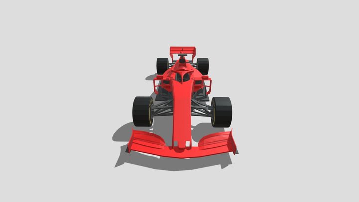 F1 2020 Car 3D Model