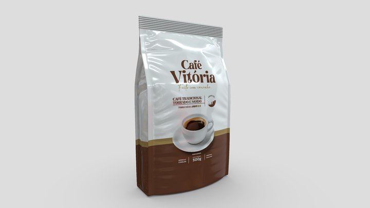 CAFÉ VITORIA 4 SOLDAS 3D Model