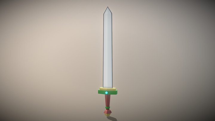 Sword Tutorial 3D Model