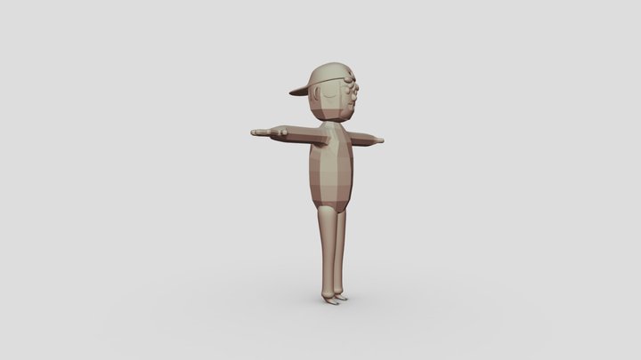 Basic Character2 3D Model