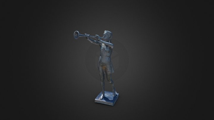 Μπρούτζινο Άγαλμα /  bronze statue 3D Model