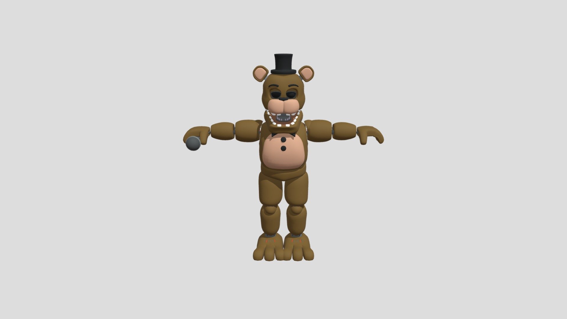 unwithered freddy - Download Free 3D model by glichtrap [02154ec ...