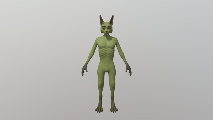 Зеленый 3D Model