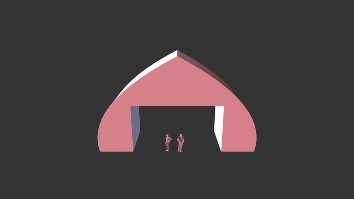 entrance gate 3D Model