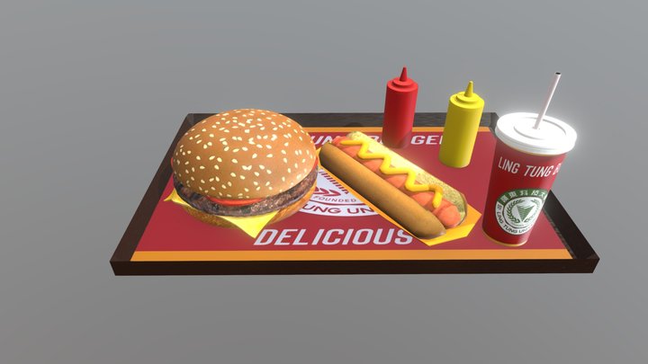 Happy Meal 3D Model