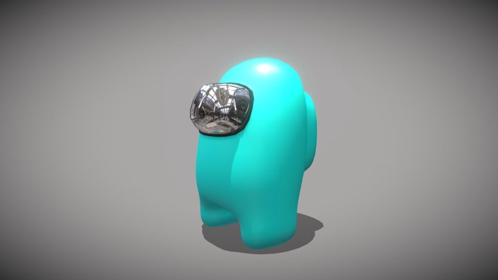 Among Us Crewmate 3D Model
