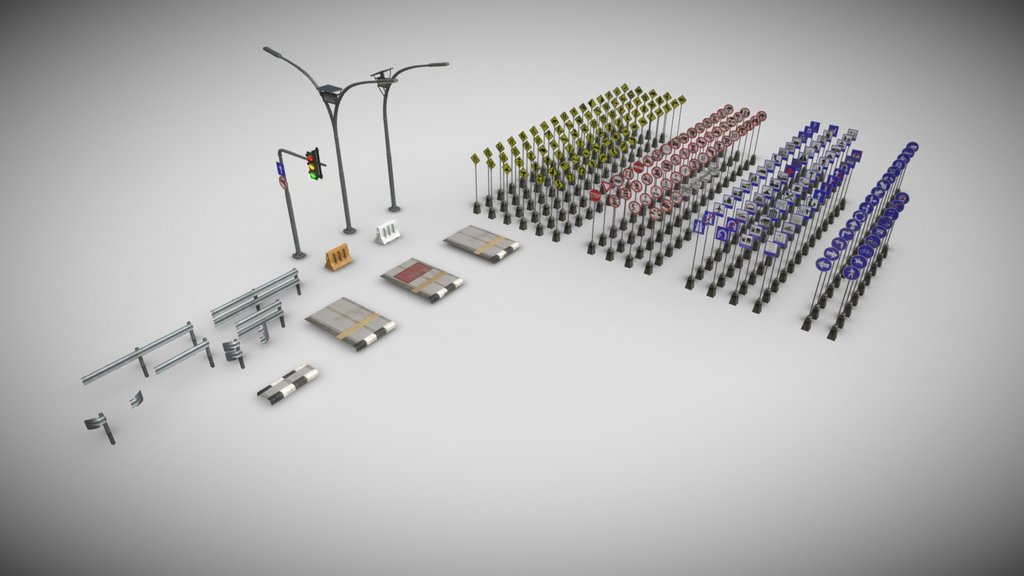 Road pack (not including the road)