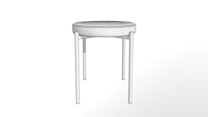 Rio chair model by Stool group 3D Model
