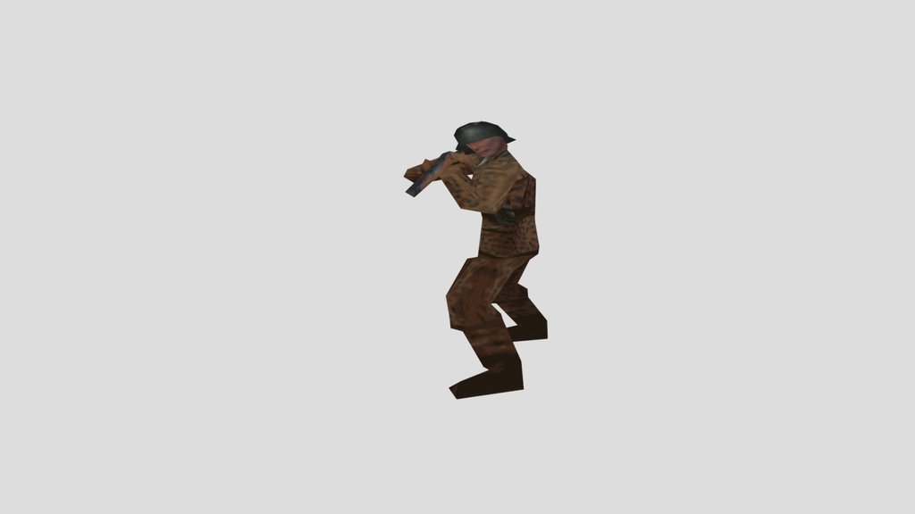 Medal of Honor (PS1) - German Soldier