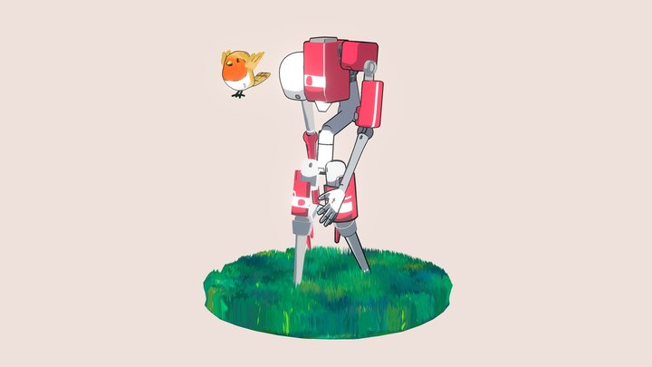 Corius - The Robot 3D Model