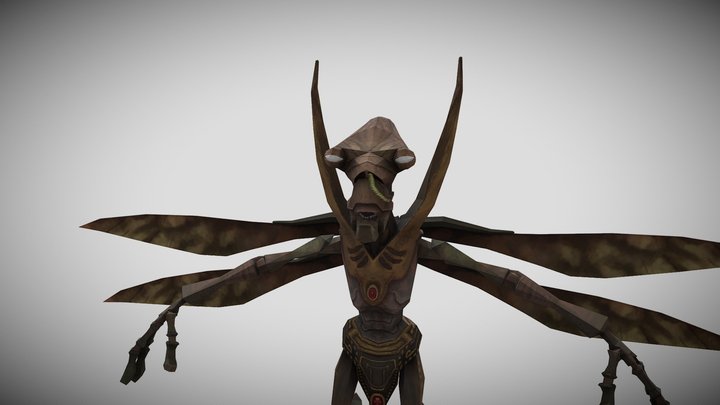 Geonosian Zombie 3D Model