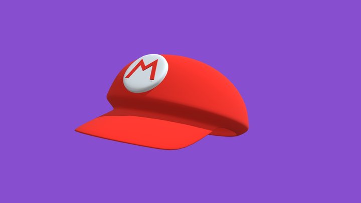 Mario Cap 3D Model